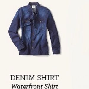 cabi Water Front Denim Shirt-NWOT!